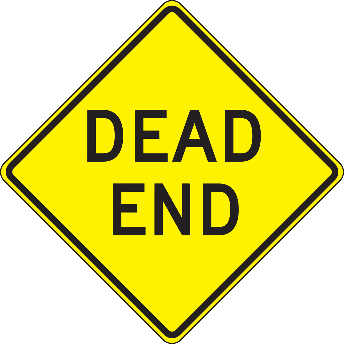 Traffic Sign, Legend: DEAD END