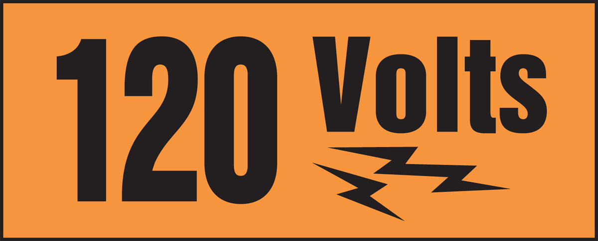 120 VOLTS (W/GRAPHIC)