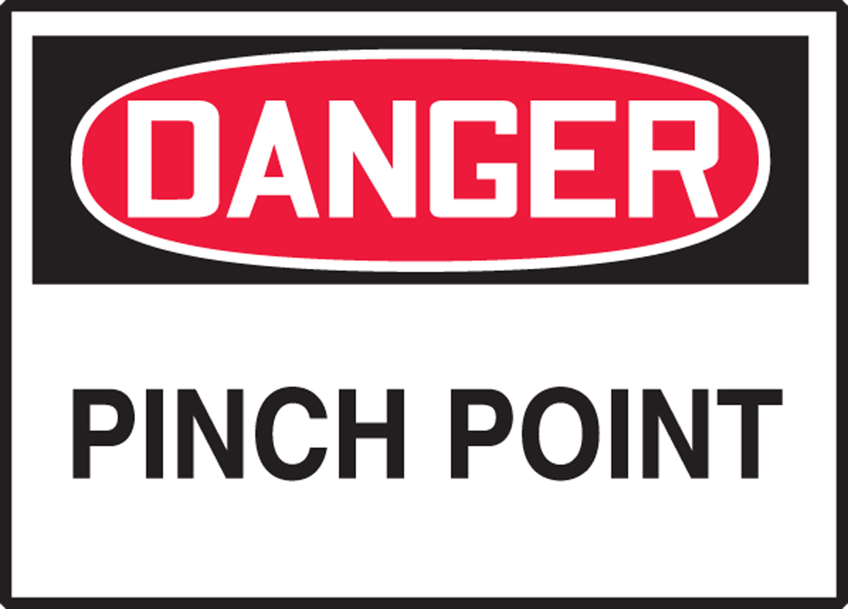 DANGER PINCH POINT