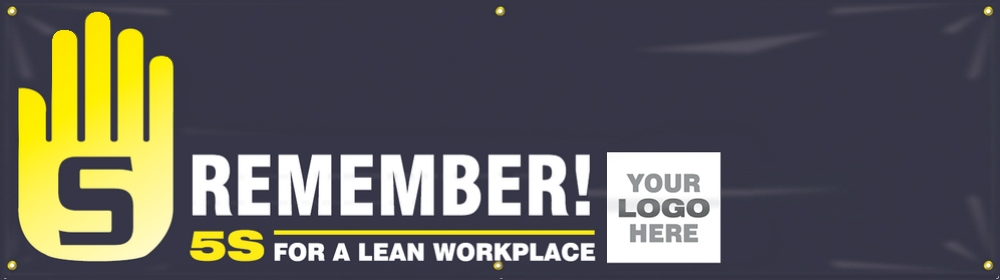 Organization / 5S / Lean, Legend: REMEMBER! 5S FOR A LEAN WORKPLACE