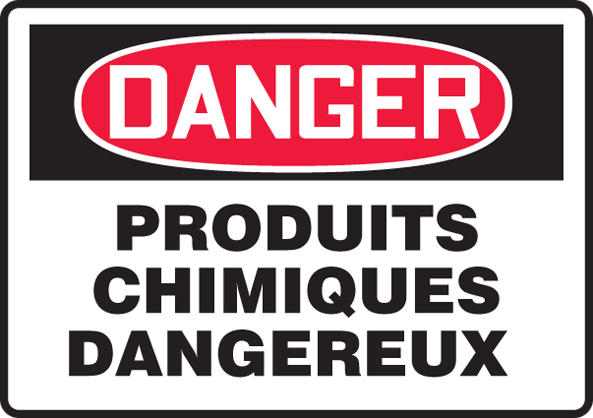 DANGER PRODUITS CHIMIQUES DANGEREUX