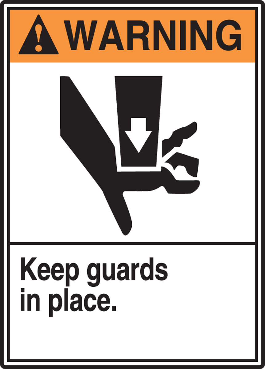 KEEP GUARDS IN PLACE (W/GRAPHIC)