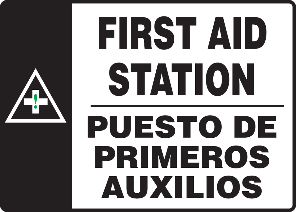 FIRST AID STATION (W/GRAPHIC) (BILINGUAL)