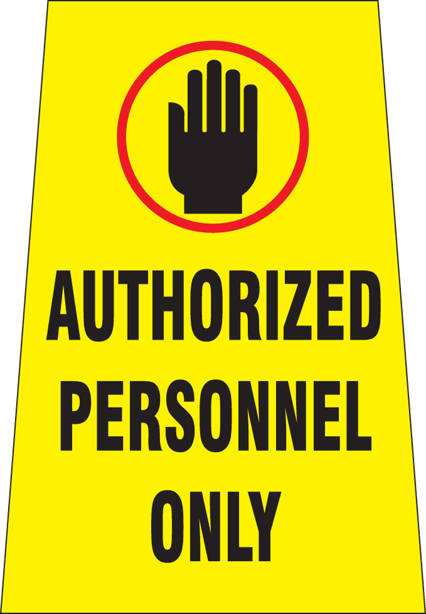 Plant & Facility, Legend: AUTHORIZED PERSONNEL ONLY