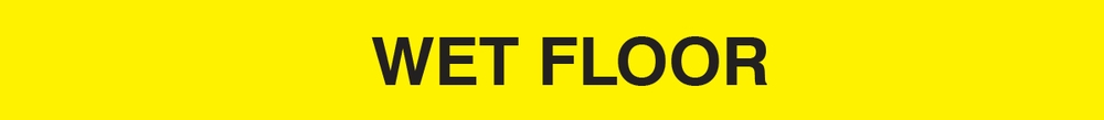 Plant & Facility, Legend: WET FLOOR