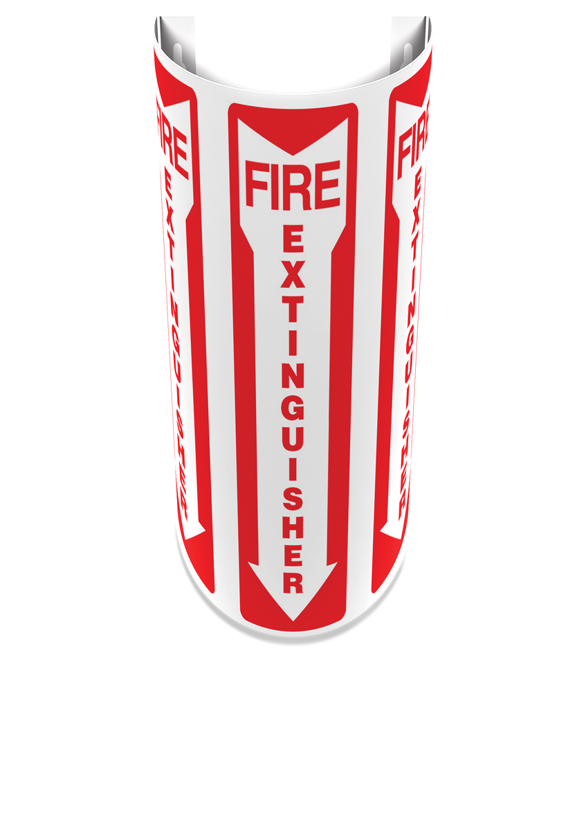 Safety Sign, Legend: FIRE EXTINGUISHER