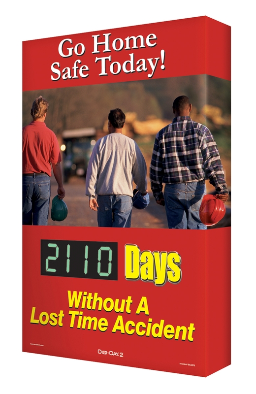 GO HOME SAFE TODAY! #### DAYS WITHOUT A LOST TIME ACCIDENT