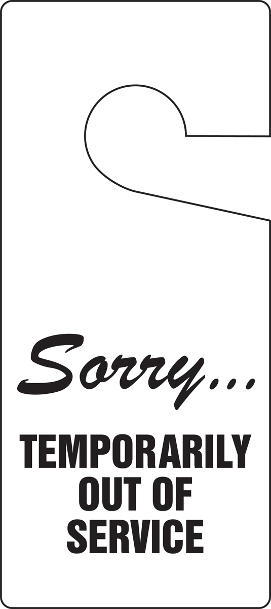 SORRY TEMPORARILY OUT OF SERVICE