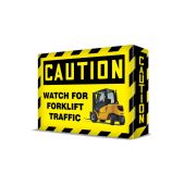 VISUAL EDGE™ SAFETY SIGN - FORKLIFT
