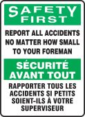 BILINGUAL FRENCH SIGN – REPORT