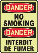 BILINGUAL FRENCH SIGN - SMOKING CONTROL