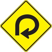 Direction Sign: 270-Degree Loop