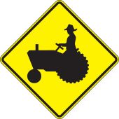 Crossing Sign: Farm Vehicles