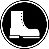 CSA Pictogram Label: Foot Protection