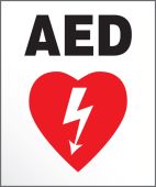 Safety Label: AED