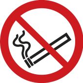 ISO Prohibition Safety Label: No Smoking (2011)