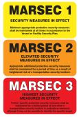 MARSEC Flip Sign: Standard Set