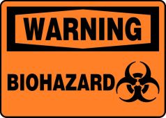 Warning Safety Sign: Biohazard