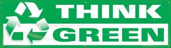 Safety Banners: Think Green