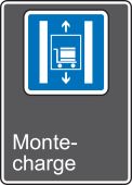 CSA Safety Sign: Monte-Charge