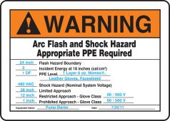 ELECTRICAL SIGN - ARC FLASH