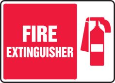 Safety Sign: Fire Extinguisher (Graphic)