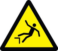 ISO Warning Safety Sign: Drop (2011)
