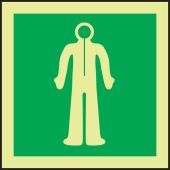 IMO Evacuation & First Aid Sign: Immersion Suit