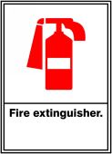 ANSI SIGN - FIRE EXTINGUISHER