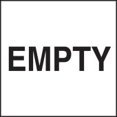 Shipping Label: Empty