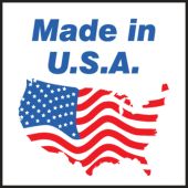 Shipping Label: Made in U.S.A.