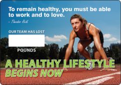 WorkHealthy™ Write-A-Day Scoreboards: A Healthy Lifestyle Begins Now