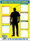 Safety Sign: PPE-ID™ Chart & Label Booklet Kit