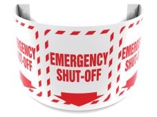 180D Projection™ Sign: Emergency Shut-Off