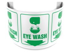 180D Projection™ Safety Sign: Eye Wash