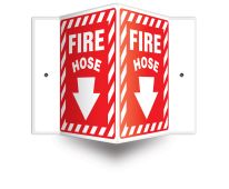 Projection™ Sign: Fire Hose (Arrow)