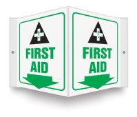 Projection™ Sign: First Aid