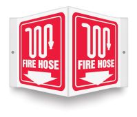 Projection™ Sign: Fire Hose (Symbol)