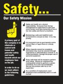 Safety Posters: Our Safety Mission