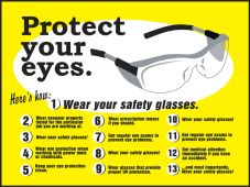 Safety Posters: Protect Your Eyes