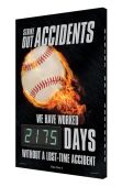 Digi-Day® Electronic Safety Scoreboards: Strike Out Accidents