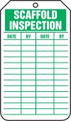 Equipment Status Safety Tag: Scaffold Inspection