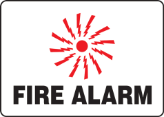 Safety Sign: Fire Alarm (Graphic)