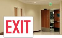 Admittance- Exit-Signs/Labels