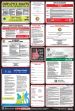 Combo State, Federal & OSHA Labor Law Posters