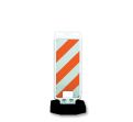 Traffic, Legend: VERTICAL PANEL PLASTIC BARRICADES