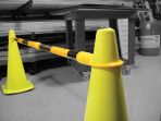 BARRIER CONE BARS, traffic cone bar