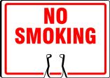 Traffic Sign, Legend: NO SMOKING