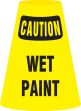 Plant & Facility, Header: CAUTION, Legend: CAUTION WET PAINT