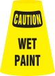 Plant & Facility, Header: CAUTION, Legend: CAUTION WET PAINT